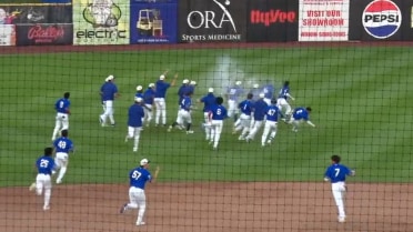 Blake Mitchell walks it off