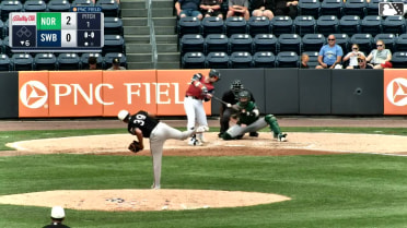 J.C. Escarra homers (1) on a fly ball to right field.
