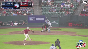 Austin Newton In play, run(s) to Jaron Elkins