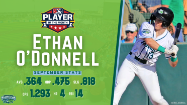 Ethan O'Donnell Named Florida State League Player of the Month for September