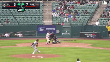 Cooper McGrath In play, run(s) to Roldy Brito