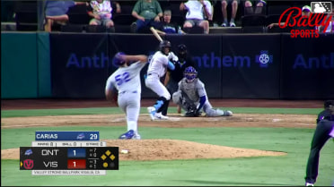 Yerald Nin grounds into a double play, shortstop Mairoshendrick Martinus to catcher Conner O'Neal to shortstop Mairoshendrick Martinus to catcher Conner O'Neal to first baseman Oswaldo Osorio. Pedro Catuy out at home. Yerald Nin out at 1st.