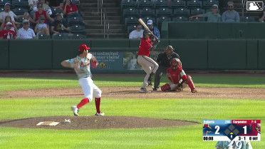 Caleb Roberts homers (2) on a fly ball to right center field.