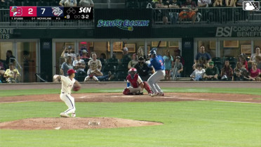 C.J. Stubbs called out on strikes.
