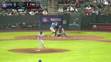 Wilder Dalis homers (2) on a fly ball to left center field. Ethan Holliday scores.