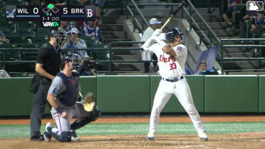 Daiverson Gutierrez singles on a line drive to left fielder Teo Banks. John Bay scores.