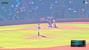 Tommy White's first Arizona Fall League homer