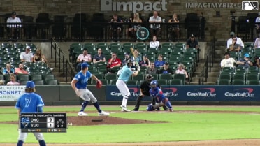 CJ Alexander strikes out swinging.