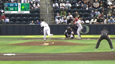 Tevin Tucker singles on a line drive to center fielder Dakota Jordan. Roynier Hernandez scores.