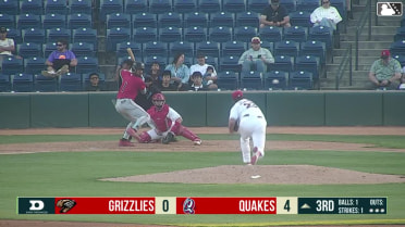 Roldy Brito singles on a ground ball to right fielder Lucas Ramirez. Jeremy Ciriaco scores. Clayton Gray to 2nd.
