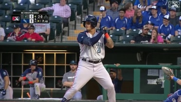 Bligh Madris crushes a 458-foot homer in the 4th