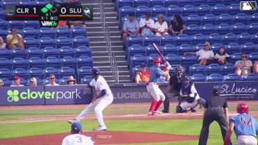 Nicolas Carreno In play, run(s) to Juan Villavicencio