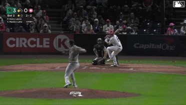 Maddox Latta out on a sacrifice fly to right fielder Cam Maldonado. Ryan Sprock scores.
