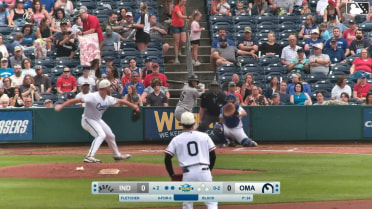 Dominic Fletcher homers (8) on a fly ball to right field.