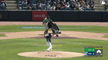 Yerlin Confidan homers (2) on a fly ball to right field.