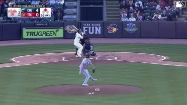 Max Clark's RBI single