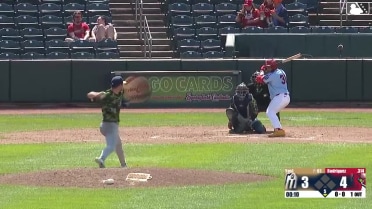 Rainiel Rodriguez homers (20) on a fly ball to left center field.