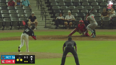 Juan Flores singles on a line drive to center fielder Austin Hendrick. Caleb Bartolero scores. Tucker Flint to 3rd.