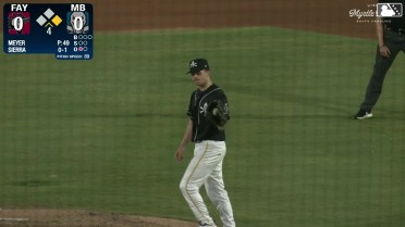 Chase Meyer's fourth strikeout