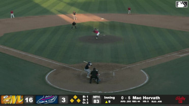 Mac Horvath doubles (16) on a sharp line drive to center fielder Ethan O'Donnell. Ryan Spikes scores. Brock Jones scores. Gregory Barrios scores.
