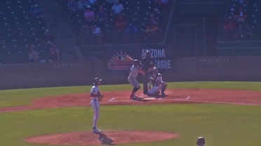 Starlyn Caba's two-run single