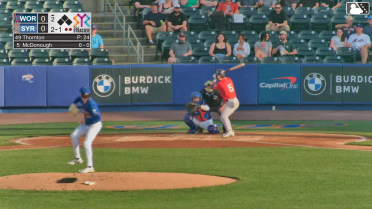 Tyler McDonough homers (5) on a fly ball to left center field.