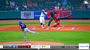 Bryce Eldridge's first Double-A home run