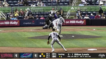 Dillon Lewis' RBI single