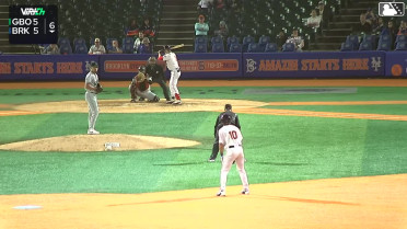 Trace Willhoite doubles (4) on a sharp line drive to left fielder Shalin Polanco. Colin Houck scores. Yohairo Cuevas to 3rd.