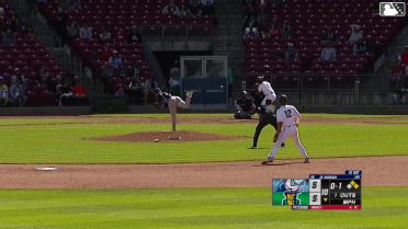 Danny De Andrade singles on a line drive to left fielder Hunter Dobbins. Marek Houston scores. Andy Lugo to 2nd.