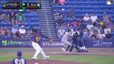 Byron Chourio homers (7) on a line drive to right field.
