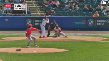 Ryan Clifford homers (7) on a fly ball to right field.