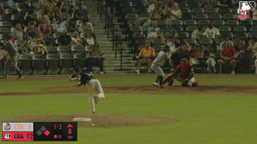 Luke Waddell homers (10) on a fly ball to right field. Jordan Groshans scores.