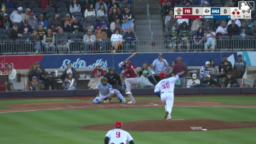 Corey Joyce homers (2) on a fly ball to left field. John Taylor scores. Marcus Lee Sang scores.