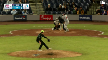 Nick Lorusso homers (6) on a fly ball to left center field. Jose Ramos scores.