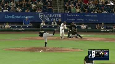 Dominic Fletcher hits a two-run home run
