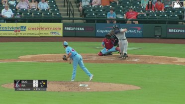 Shay Whitcomb's two-run homer