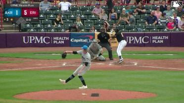 E.J. Exposito homers (9) on a fly ball to center field.