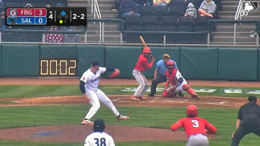 Barrett Morgan In play, run(s) to Jordan Williams