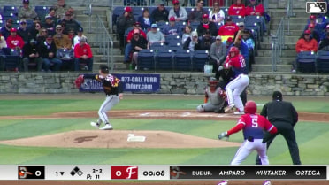 Kailen Hamson In play, run(s) to Luke Dickerson