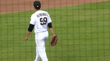 Herick Hernandez's nine strikeouts