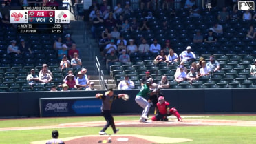 Lazaro Montes homers (7) on a fly ball to right field. Charlie Pagliarini scores.