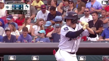 Mitch Jebb singles on a line drive to right fielder Kevin Alcántara. Cameron Barstad scores. Mitch Jebb out at 2nd on the throw, right fielder Kevin Alcántara to first baseman Owen Ayers to shortstop Greg Jones. Termarr Johnson to 3rd.
