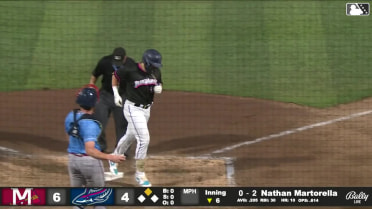 Nathan Martorella's 11th homer of the year