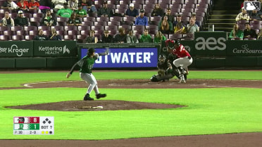Alfredo Alcantara homers (6) on a fly ball to left field.