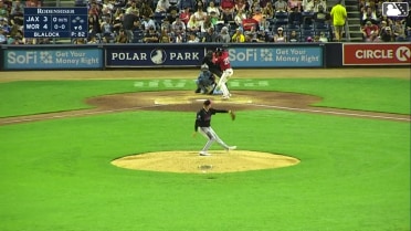 Kristian Campbell homers (4) on a fly ball to center field.