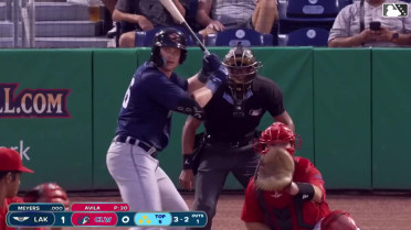 Chris Meyers laces a two-run single