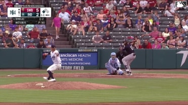 Jonathan Ornelas singles on a ground ball to right fielder Jhostynxon Garcia. Duke Ellis scores.