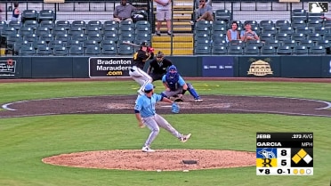 Josbel Garcia In play, run(s) to Mitch Jebb