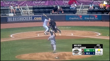Garrett Baumann In play, run(s) to Mike Boeve